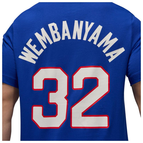 Nike Ανδρική κοντομάνικη μπλούζα Victor Wembanyama Team France Tee